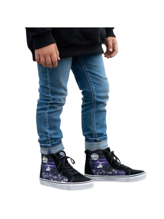 Vans Other - Vans x Disney Nightmare Before Christmas High Top Sneakers Kids 4 Jack Skellingt